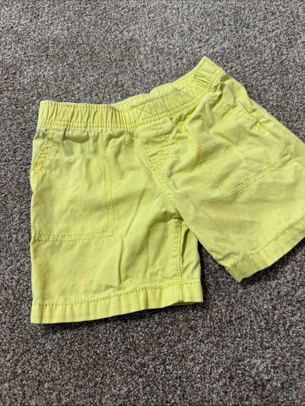Carter's Yellow Kids Cotton Shorts